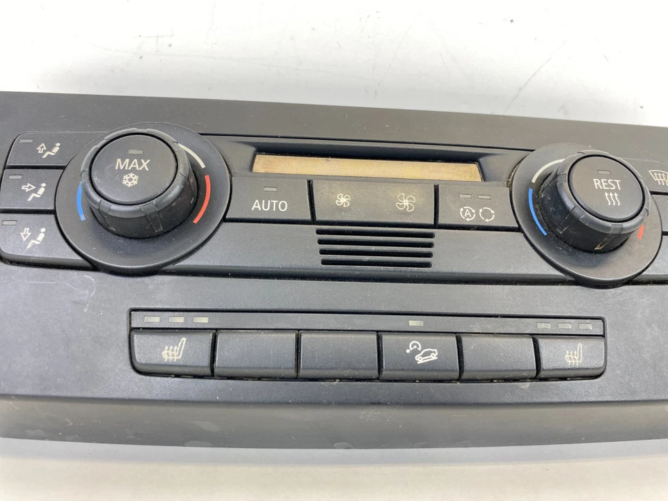 BMW 330xi 2006 aire acondicionado calefacción interruptor de temperatura interruptor de control de clima 64116983944 Foto 4 de 4