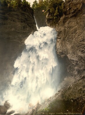 8'' x 10'' Reichenbach, the Upper Falls, Bernese Oberland, Switzerland