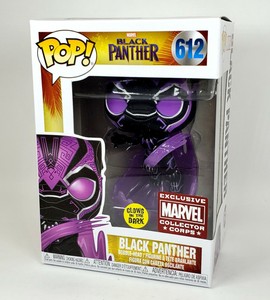 black panther funko pop glow in the dark