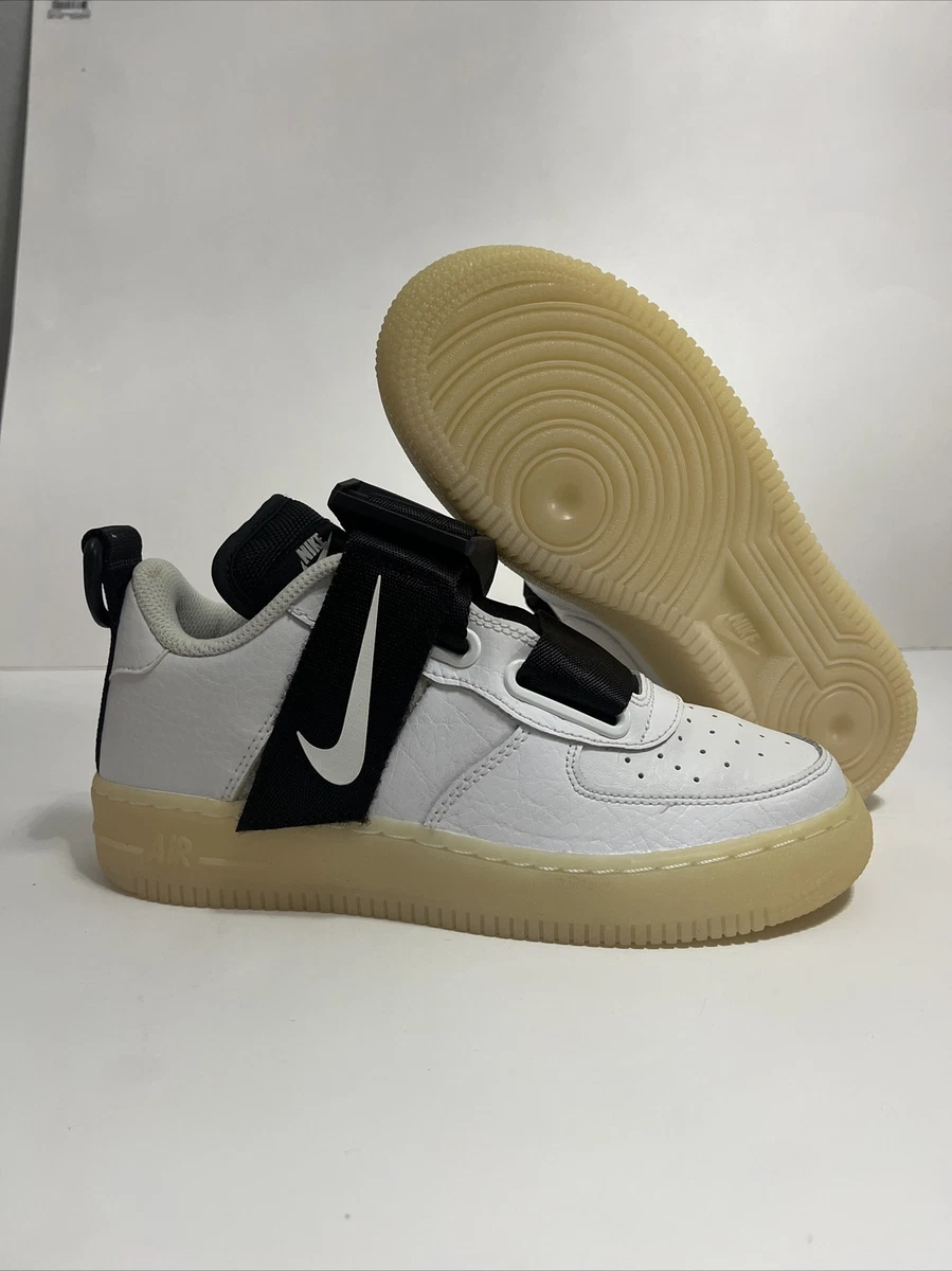 Nike air force 1 low utility white black (gs) cheap