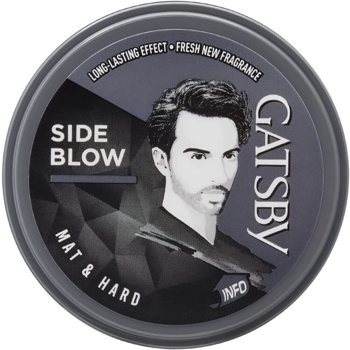 Gatsby Hair Styling Wax Matt & Hard 75g Grey | eBay