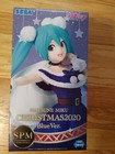 Vocaloid Hatsune Miku (Christmas 2020 Blue Ver.) Super Premium Figure New In Box
