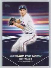 2024 Topps #ATH-26 Corey Seager Around The Horn Rangers