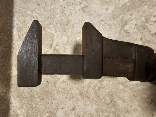 BEMIS & CALL H & T SPRINGFIELD MASS MONKEY SCHRAUBENSCHLÜSSEL VERSTELLBARER SCHRAUBENSCHLÜSSEL 17,5" LANG - Bild 16 von 20