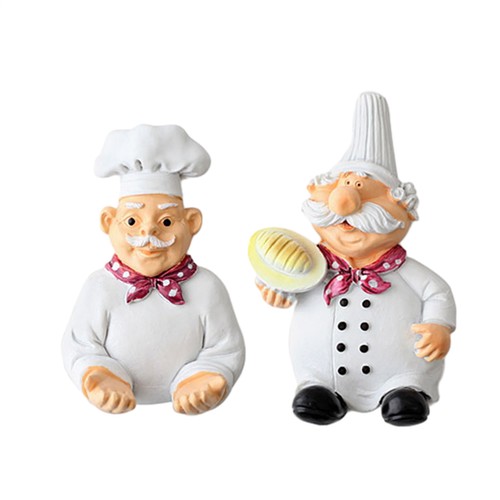 1x Resin Cook Fat Chef Mobile Power Plug Hook Adhesive Wall Hook for Cable Plug
