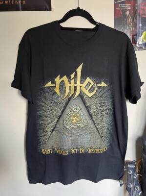 Nile BAND Tour 2018 Collection Tee Shirt Black All Size KK221