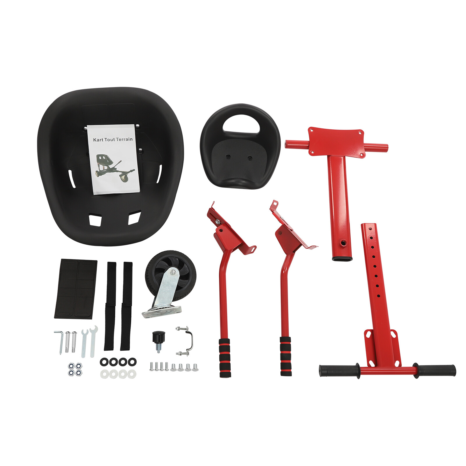 Dual-Person Balance Scooter Stand Adjustable Balancing Scooter Frame W/ 2* Seats thumbnail 13