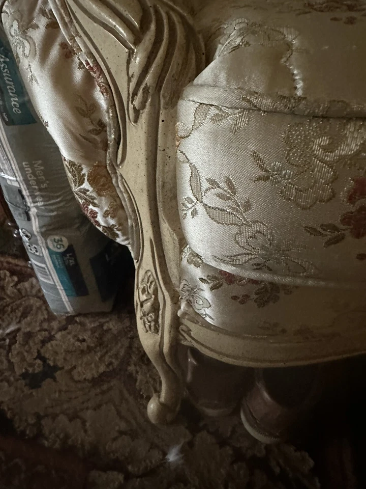 Silla muebles Hollywood Regency. Hermoso y cómodo. Limpio Foto 4 de 4