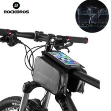 ROCKBROS Bicycle Cycling Bike Front Top Tube Frame Bag MTB Waterproof Phone Hold