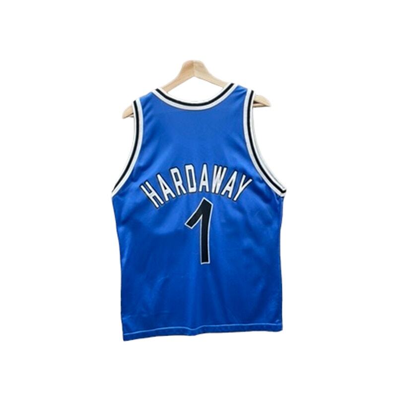 Vintage 1990's Champion Orlando Magic Penny Hardaway #1 NBA Jersey