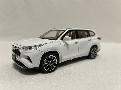1/24 Toyota Highlander SUV Diecast Vehicle Model Car Toy Collectible Sound&Light - Picture 38 of 42