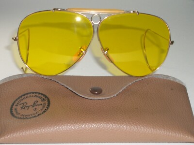 ヴィンテージ☆Ray-Ban☆B&L☆サングラス☆シューター☆レンズ☆イエロー！ ヴィンテージ☆Ray-Ban☆B&L☆サングラス☆シューター☆レンズ☆イエロー！