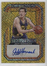 2023-24 Panini Obsidian Electric Etch Gold Flood 5/10 Jeff Hornacek Auto 0oz9
