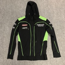 KAWASAKI Zip Race Hoodie Mens Size Small  Full Zip