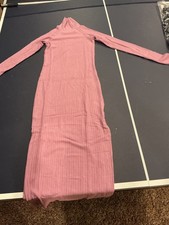 NWT enza costa dress long smoked lavendar size s