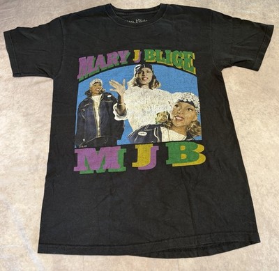 MARY J BLIGE VINTAGE HIPHOP SHIRT BLACK RAP 90'S RARE Medium