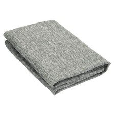 Grey Speaker Mesh Grill Stereo Fabric Dustproof 100cm x 150cm 39" x 59"