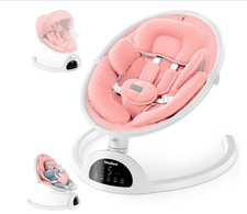 BabyBond Baby Swings for Infants, Bluetooth Infant Swing with Music Speaker, 3 S