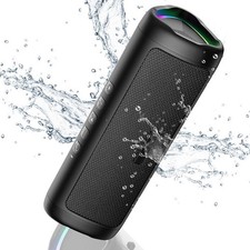 Portable Bluetooth Speaker 10W Loud Stereo Sound, IPX5 Waterproof Wireless Speak