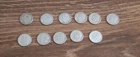 Lot of 11 1960's Eisenhower Head Dimes  10 Cents  1960, 1961, 1962, 1963!!