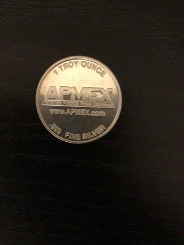 New Listing1 Troy Ounce .999 Fine Silver Round APMEX