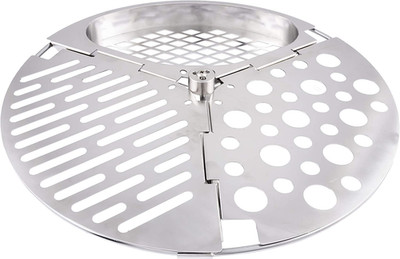 Bronco Drum Smoker Triple Grate, Silver - 4419599P04