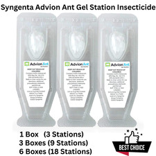Syngenta Ant Gel Stations Insecticide, Available in 3, 9, 18 x 4g Bait Stations