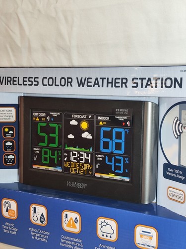 La Crosse Technology Wireless Color Weather Station C83349 - Picture 2 of 3