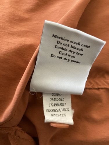 REI Co-op Dress Medium Terracotta Belted - Picture 8 of 9