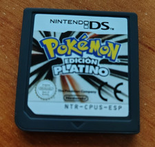 Pokémon Versione Platino Nintendo DS  PAL.  VERSION ESPAÑOLA.-SOLO CARTUCHO.-.
