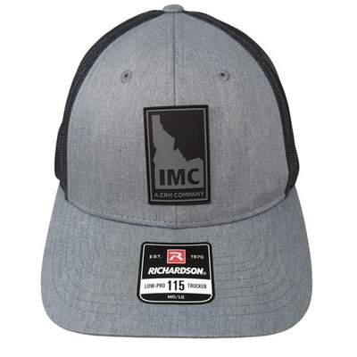 IMC A CRH Company Snapback Mesh Back Trucker Hat Gray Large Richardson