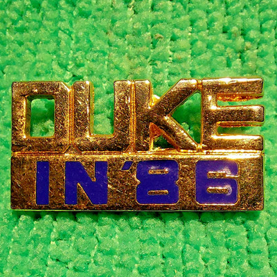 Herzog in 86 Wiederwahlkampf George Deukmejian Metall Pin Anstecker 24 mm x 12 mm