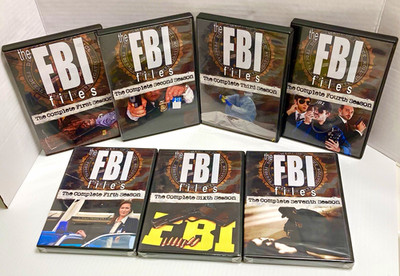 THE FBI FILES COMPLETE SERIES 1998-2006 VERY RARE COMPLETE COLLECTION READ DESCR