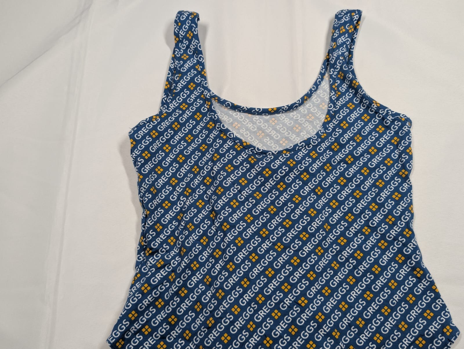 Greggs X Primark Logo Ladies Bodysuit Limited Edition Size Medium Womens Gift image 3
