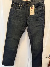 Levi  s 511 Slim Blue Jeans 12 Regular Unisex Youth New With Tags