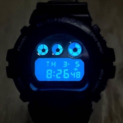 Casio G Shock DW 6900SB Digital Watch Rare Wine Red Japan Limited