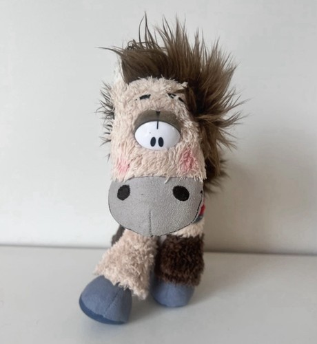 Peluche Cheval Diddl Galupy Manteau Rouge - Photo 4/4