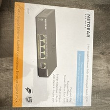 NETGEAR GS305P 5-Port PoE Gigabit Layer 2 Unmanaged Ethernet Switch