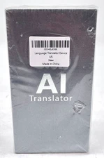 AI Smart Language Translator Device Real Time Two-Way Voice Translation Portable