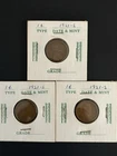 🔥1921-S Lincoln Cent Lot (3), Older Holders, BID TO WIN🔥