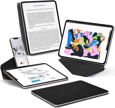 MOFT Dynamic Folio Case for iPad Pro 13-inch(M5 2025/M4 2024), Jet Black