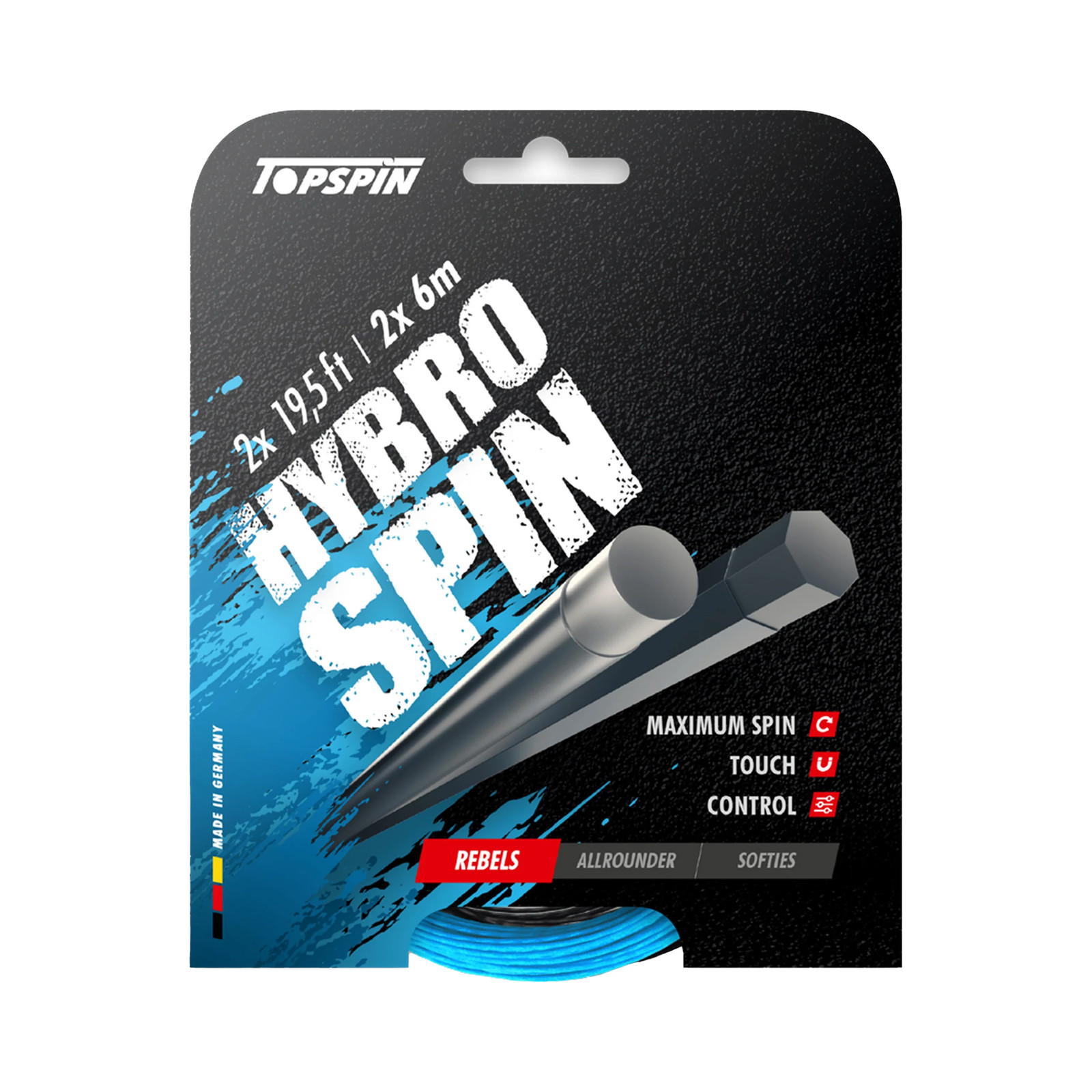 Topspin Hybro Spin Saitenset 610m Saitenstrke 3590₽