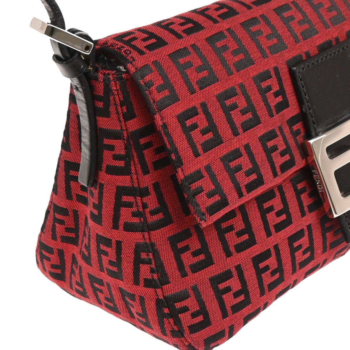 Fendi Red Zucchino Handbag 3677/8BR180/029 186272 | eBay