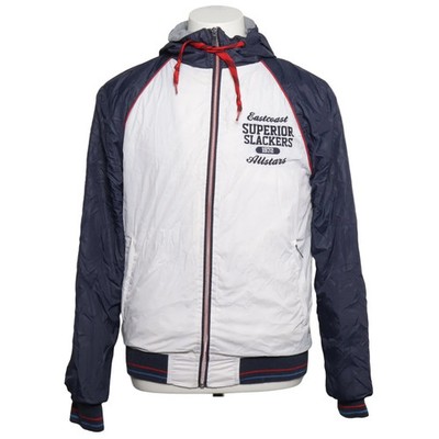 Fishbone, Jacke, Herren, Größe: L, Weiß/Blau/Grau #q67