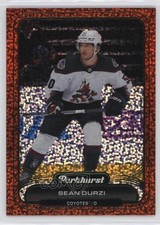 2023 Upper Deck Parkhurst Red Patterned Foil Achievement /25 Sean Durzi #19 0d4v