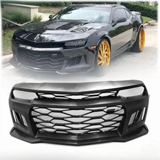 For 10-14 Chevy Camaro 5th To 6th Gen 2014-2015 ZL1 Style Front Bumper Body Kit