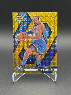 2024-25 Mosaic Fastbreak Gold /10 Jalen Williams OKC Thunder #150