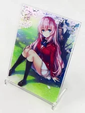 Ichinose Honami Acrylic Stand Light Novel Limited Set 20x14.5cm  Duty Paid or Re