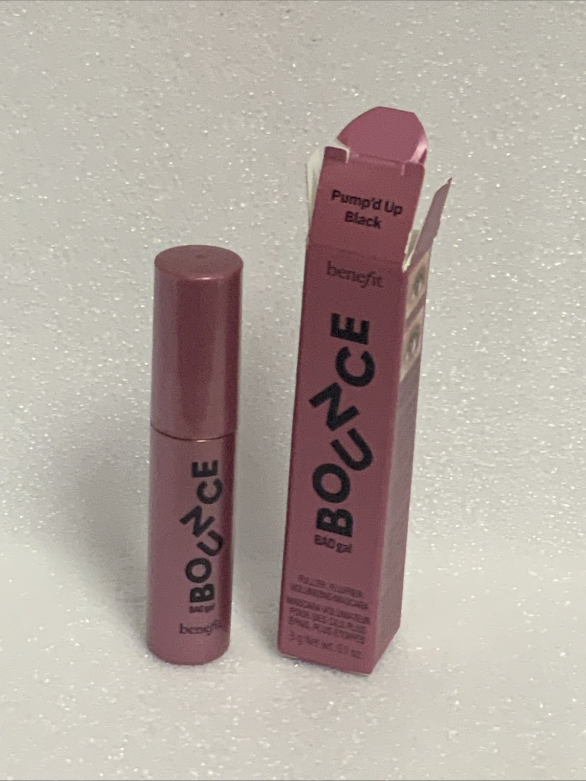benefit Badgal Bounce Mini Fuller, Fluffier, Volumising Black Mascara 3g New