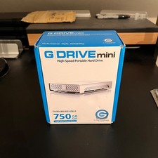 G-Tech G-Drive Mini 0G02132 750GB HDD FireWire 800 External Hard Drive Brand New